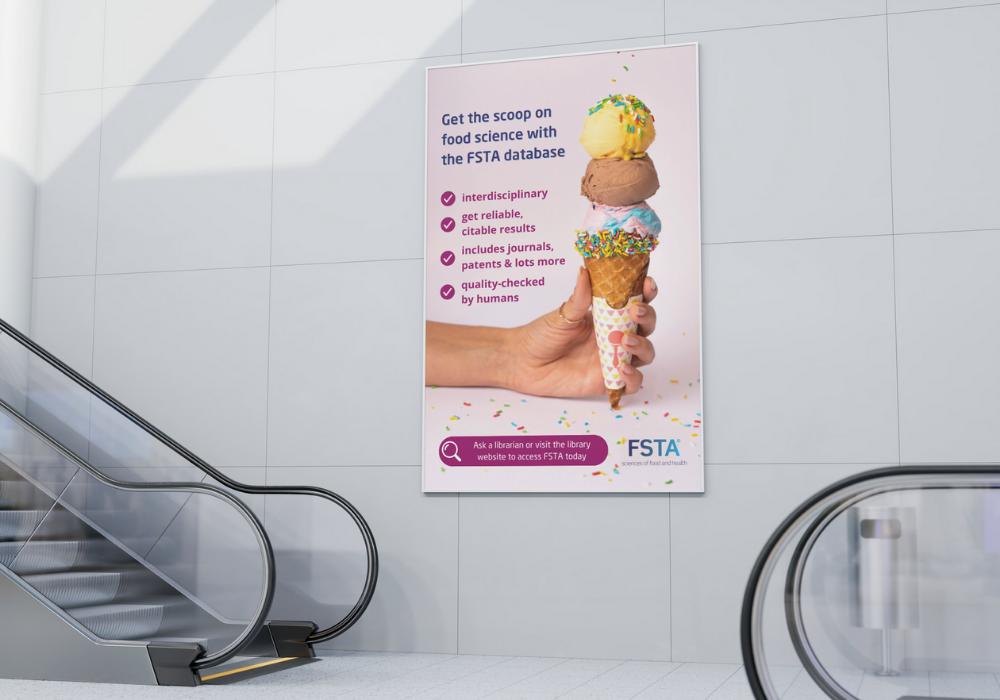 FSTA promotional poster mockup