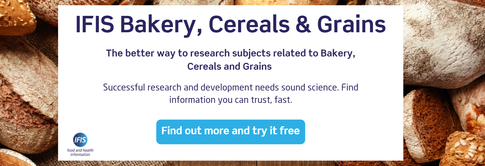 IFIS Bakery, Cereals and Grains CTA-1