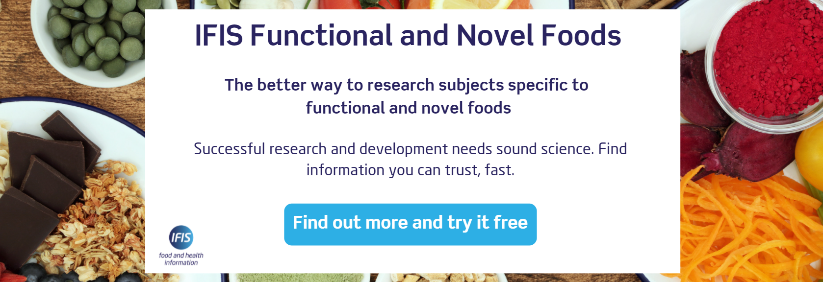 IFIS Functional & Novel Foods CTA-1