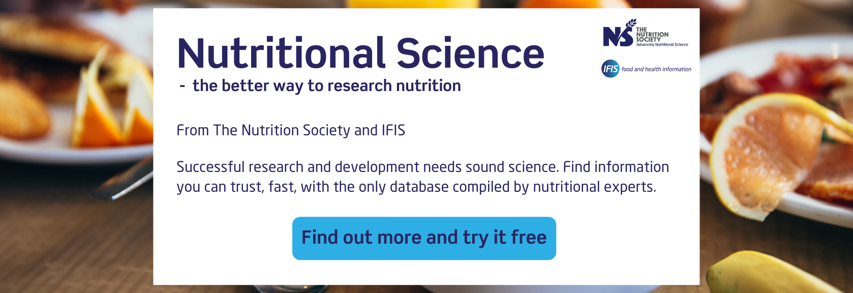 IFIS Nutrition Collection CTA - 1