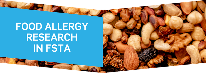 Food allergy research in FSTA