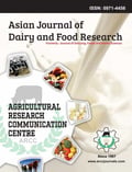 Asian Journal of Dairy and Food Research