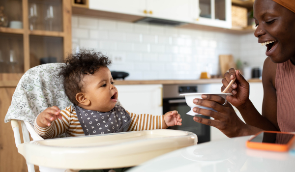 woman-feeding-toddler-in-a-high-chair-image-representing-child-nutrition